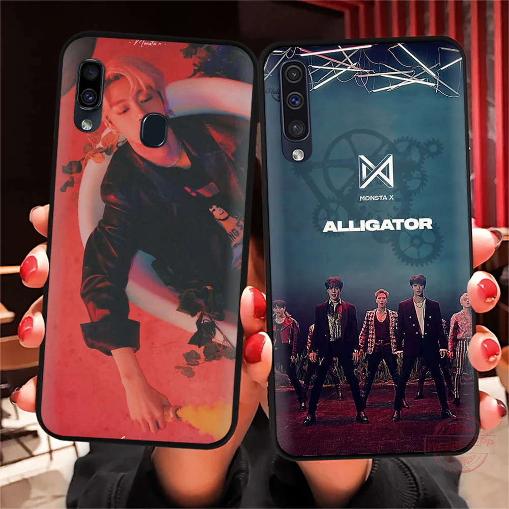 WEBBEDEPP MONSTA X Soft Phone Case for Samsung A10S A6 7 8 9 A10 20 A40 A50 A60 A70S M10 M20 30 |