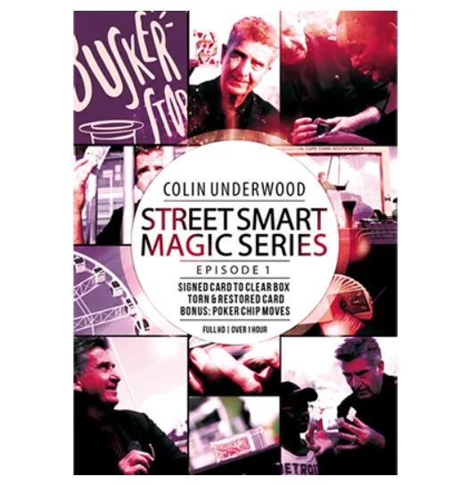 Магические фокусы Colin Underwood Street Smart Magic Series Эпизод 1 производства DL production (Южная