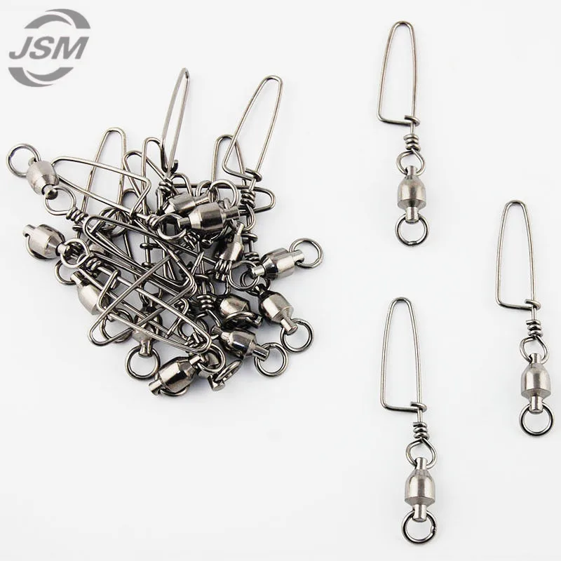 75 шт. рыболовные вертлюжки с подшипником вертлюгом | Спорт и развлечения