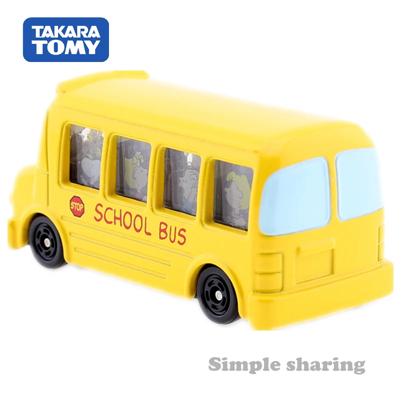 Набор моделей для школы Takara Tomy Dream Tomica No.154 SNOOPY миниатюрные детские игрушки литья