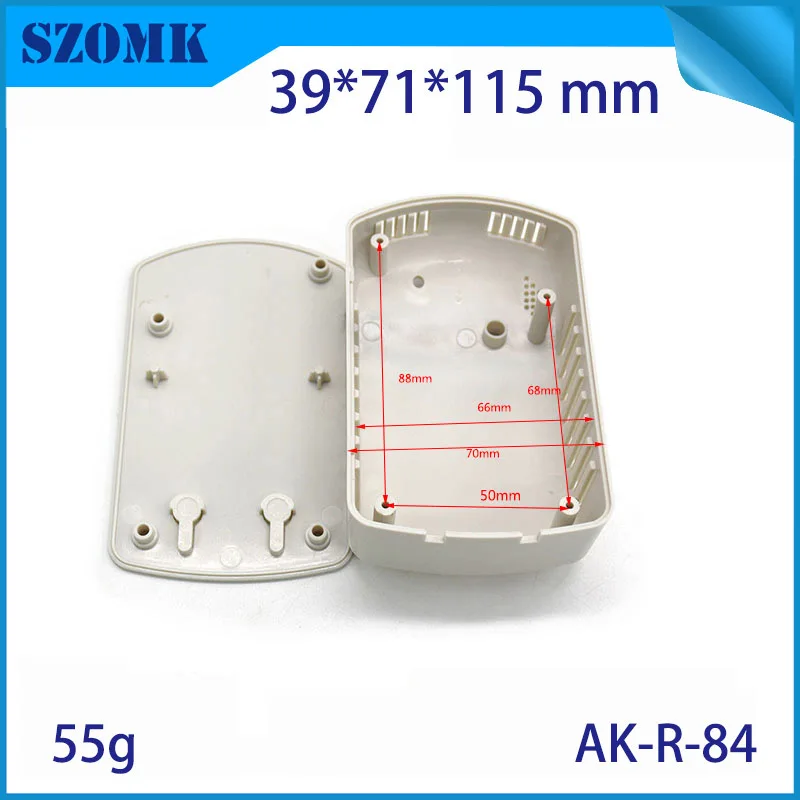 Настенный пластиковый чехол szomk для электронного устройства 39*71*115 мм корпус с
