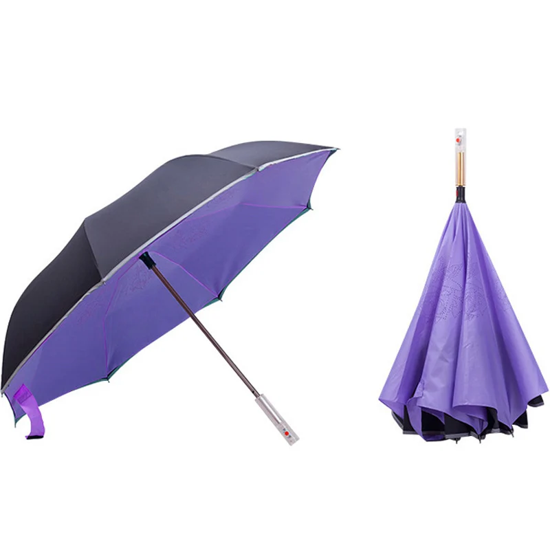 5 цветные светодиодные световые огни зонтик лазерный меч лампа перевернутый портативный складной супер