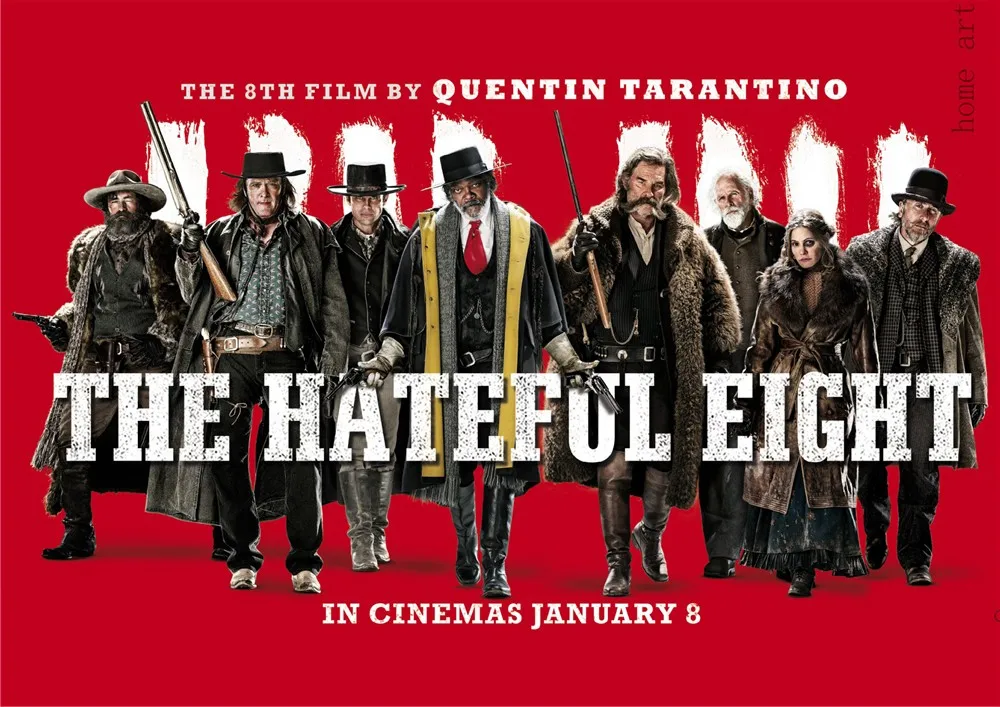 Постер The Hateful Eight четкое изображение настенные наклейки украшение для дома