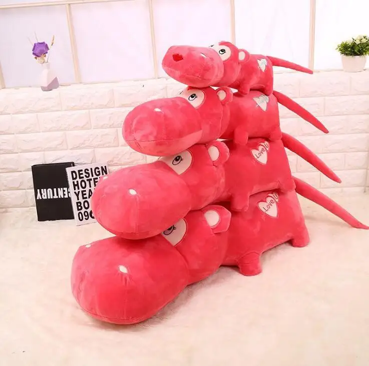 

Simulation Cartoon plush Hippos Doll Lifelike River Horse Plush Toys Stuffed Dolls Kids Toys Lovely Doll Brinquedos peluche