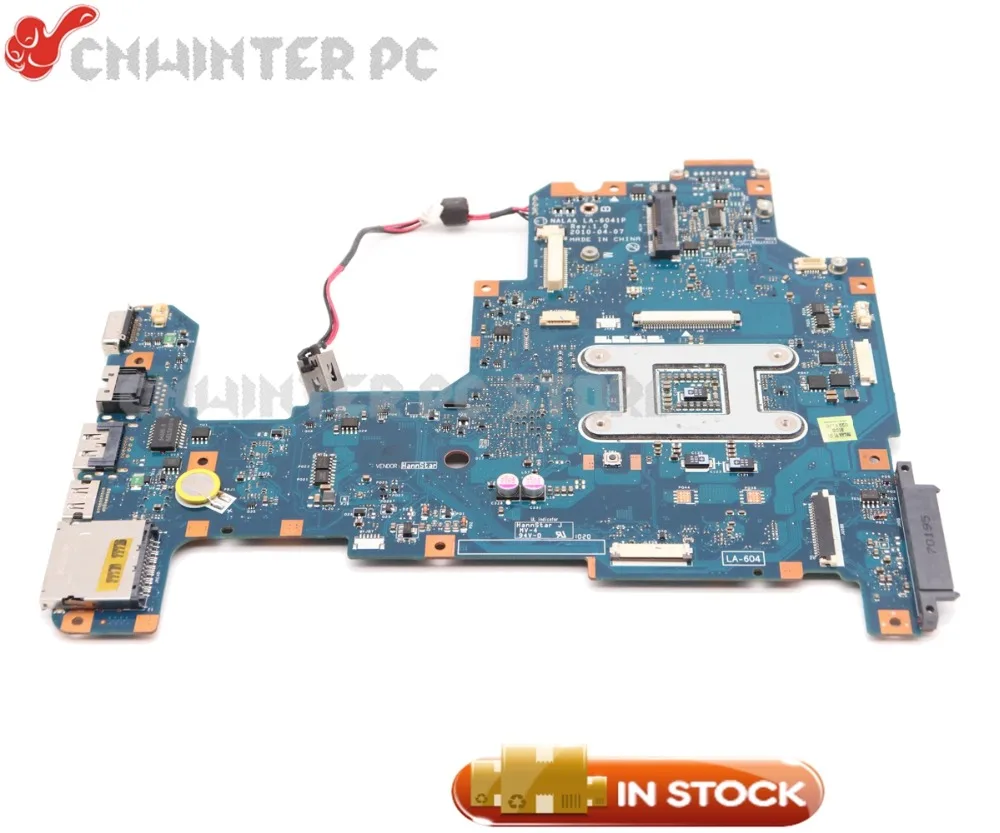 Материнская плата NOKOTION K000103760 NALAA материнская для ноутбука Toshiba Satellite L670 L675 HM55 GMA HD