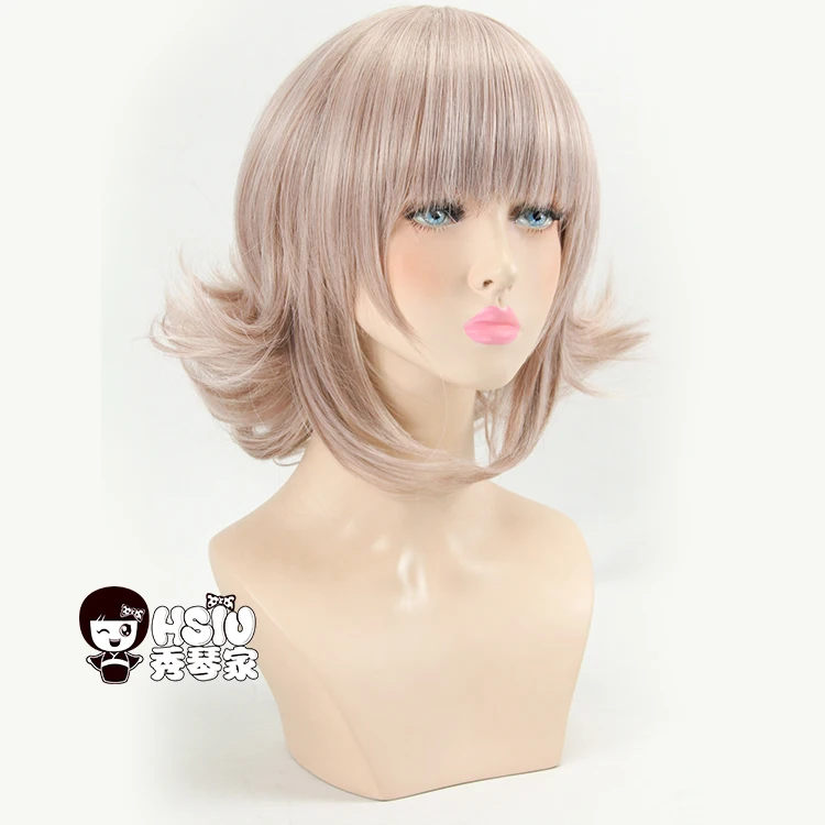 HSIU супер DanganRonpa косплей парик Chiaki Nanami костюм женщина для взрослых Хэллоуин Аниме