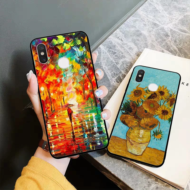 Lavaza Vangh Starry Night Tardis Silicone Case for Xiaomi Redmi 4A 4X 5 5A 6 6A 7 7A 8 8A K20 Pro Plus S2 Go | Мобильные телефоны и