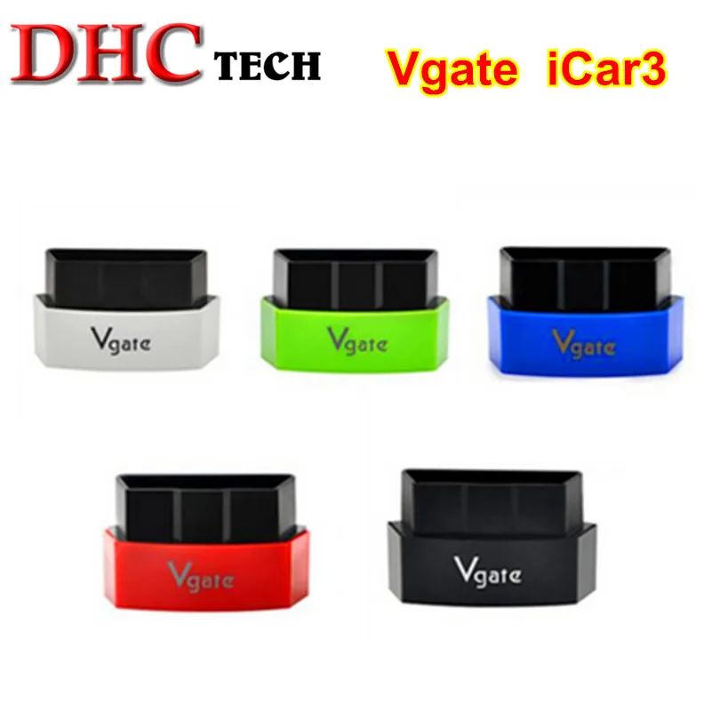 Vgate iCar3 OBD2 Bluetooth или WiFi диагностический сканер для Android/IOS/PC ELM327 Поддержка OBDII
