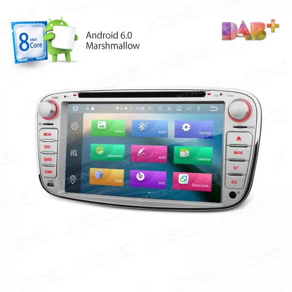 Xtrons 2 DIN 7 &quotAndroid 6.0 Восьмиядерный dvd-плеер с Wi-Fi 4 г Canbus интернет-Карты GPS навигатор