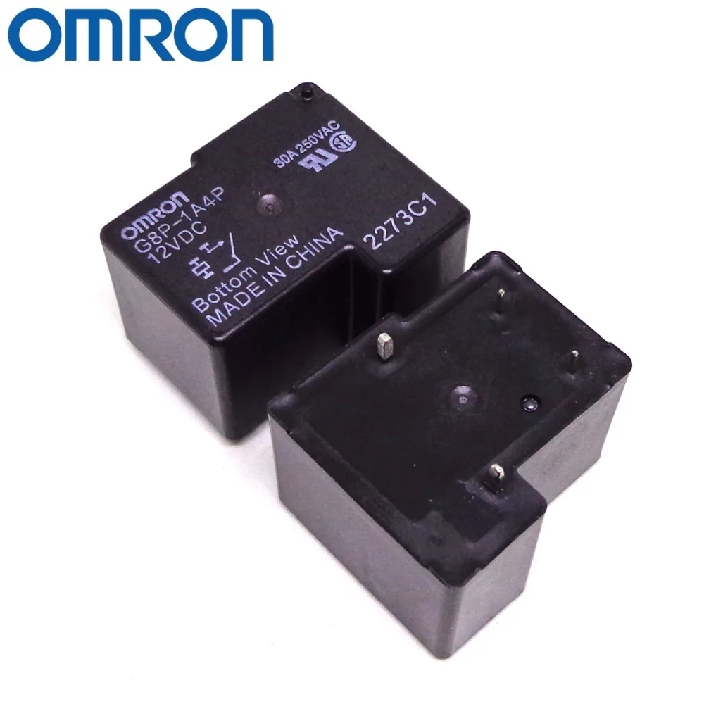 Реле OMRON 855AP-1A-C 12 В 24 в пост. Тока 30 А 4 контакта заменяемое стандартное новое и