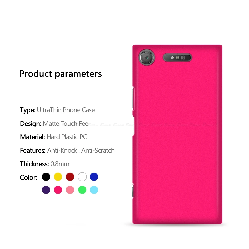Матовый Жесткий чехол для телефона sony Xperia XZ3 XZ2 XZ1 XZS XZ Premium Compact XA XA1 XA2 Ace 1 5 10 Plus Ультратонкий чехол-накладка