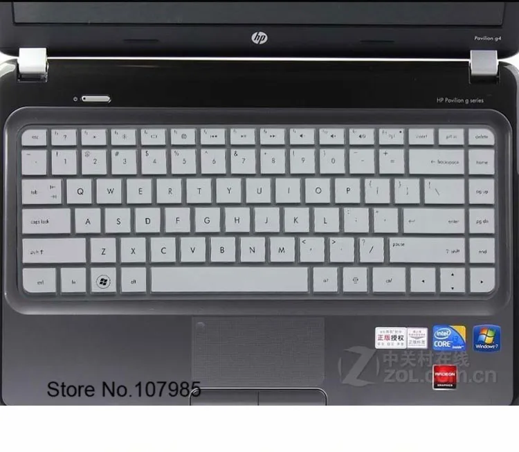 Новый силиконовый чехол для клавиатуры HP pavilion G4 G42 CQ42 Compaq CQ321 DV5 ENVY 14 Pavilion G4-2318TX g6