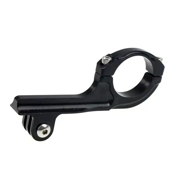 Черный алюминиевый держатель на руль велосипеда и мотоцикла 31 8 мм для Gopro HD Hero 2 3 4