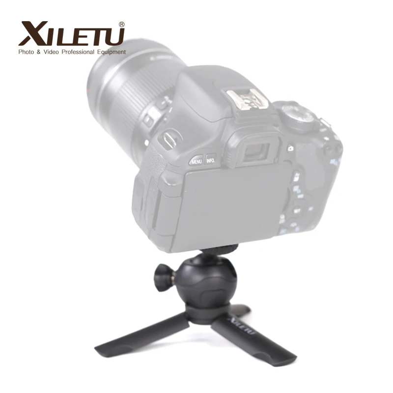 Настольная мини зеркальная фотокамера XILETU с держателем для телефона|tripod for|travel
