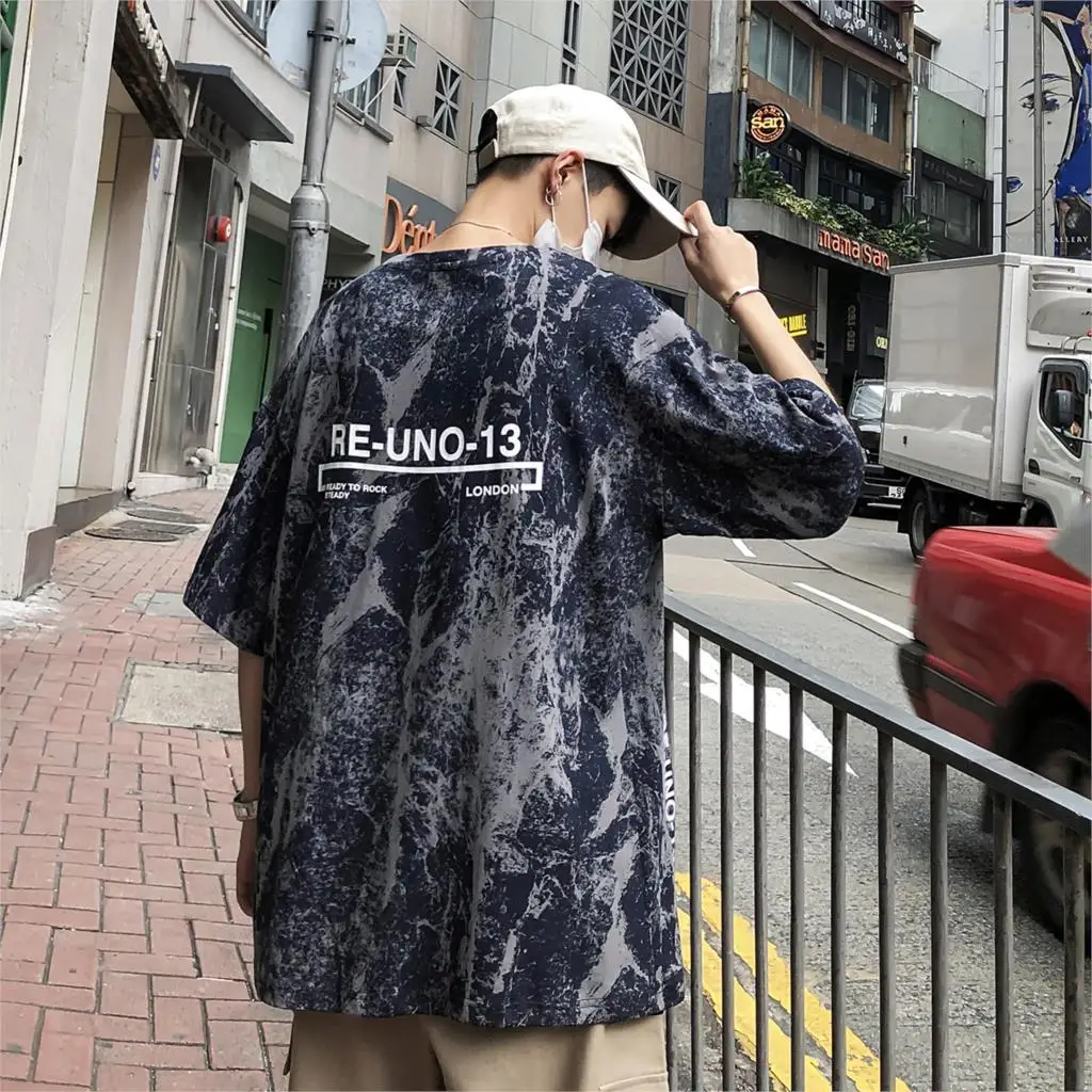 Privathinker яркое с принтом футболка коротким рукавом повседневная хлопковая