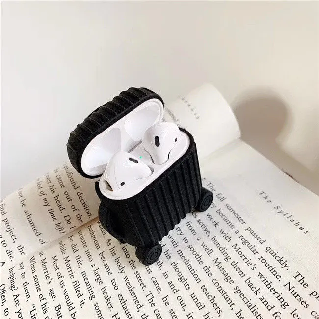 C6 3D мультфильм милый багажник для Apple AirPods наушники Чехлы беспроводные bluetooth наушники чехол для Airpods защитный чехол - Цвет: C6