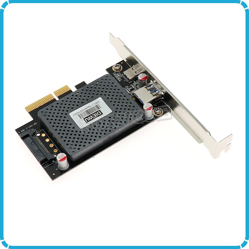 USB 3 1 Type A + C PCe карта с 15 Pin SATA Power 10 Гбит/с конвертер pci E ASM1142 чип pcie express usb сетевая
