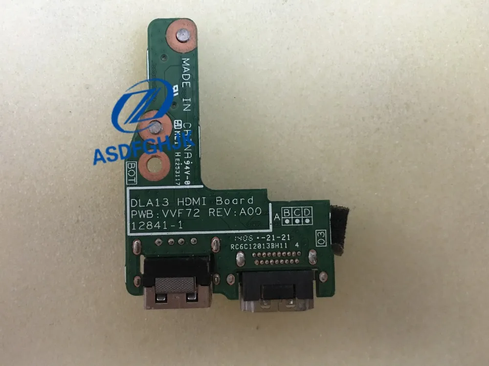 Для ноутбука DELL Latitude 3330 13 3 &quotUSB DLA13 HDMI Плата VVF72 12841 1 100% ТЕСТ ОК|Платы расширения| |