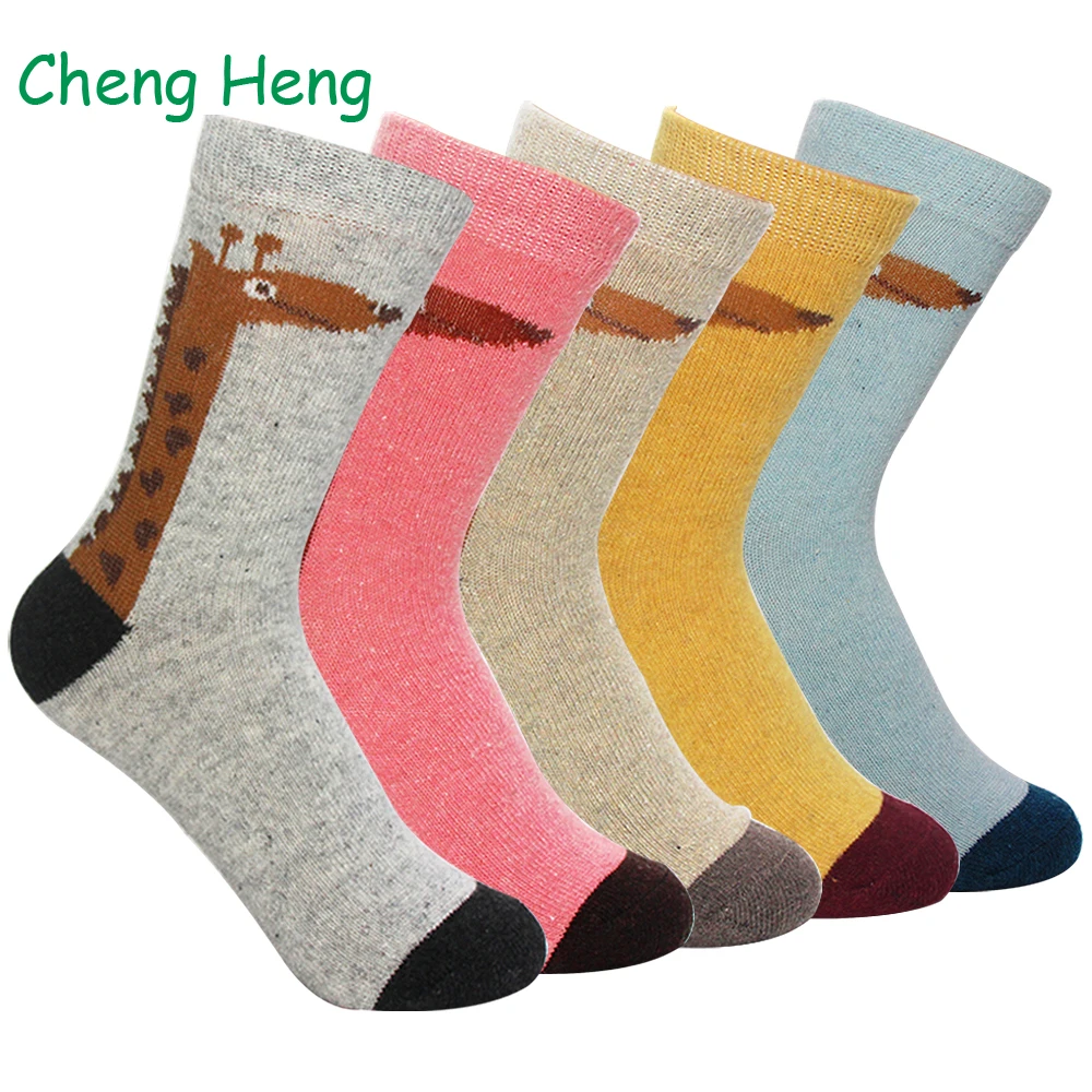 Международная торговля качественные женские носки из кроличьей шерсти на весну