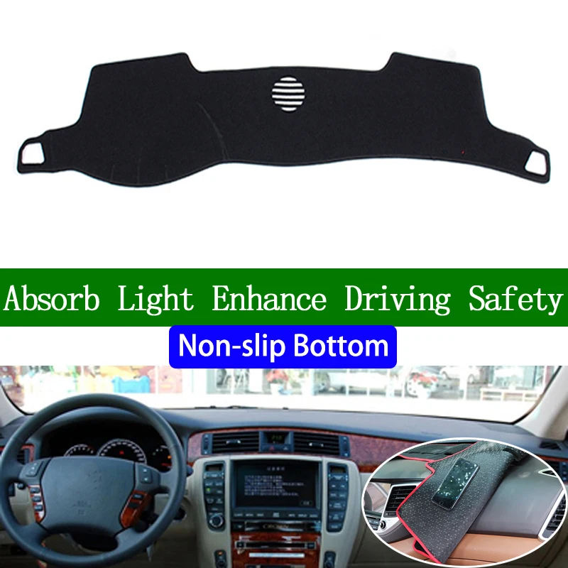 

For Toyota crown 2004 2005 2006 2007 2008 2009 Non-slip Bottom Dashboard Cover Car Decals Car Stickers Interior Car Accessories