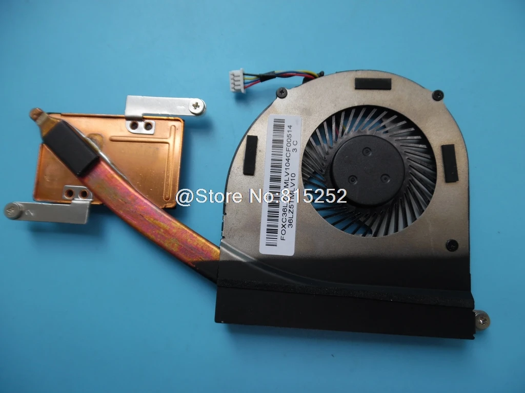 Вентилятор и радиатор для ноутбука Lenovo IdeaPad U330P U330T U330 TOUCH 90203127 36LZ5TMLV10 AB06505HX050b00 (00LZ5)