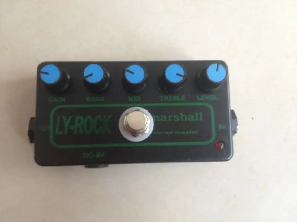 Для персональной кастомизации Marshall Master Dirve Overdirve педаль искажений электрогитара стойка усилитель эффектов усилитель акустический бас SHRED
