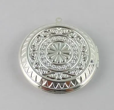 Бесплатная доставка 60 шт. серебристые пластины цветочные фотообои 44 мм #20395 |