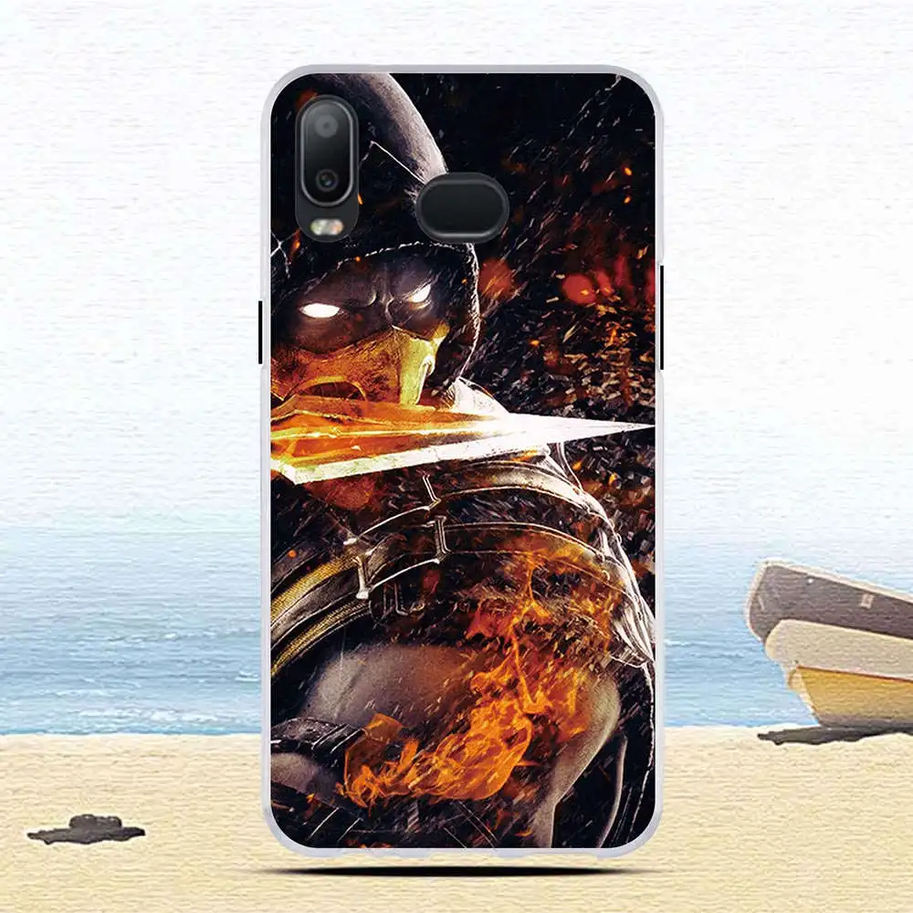 Мягкие чехлы для Samsung Galaxy A6s чехол телефона силиконовый с 3D рисунком задняя крышка
