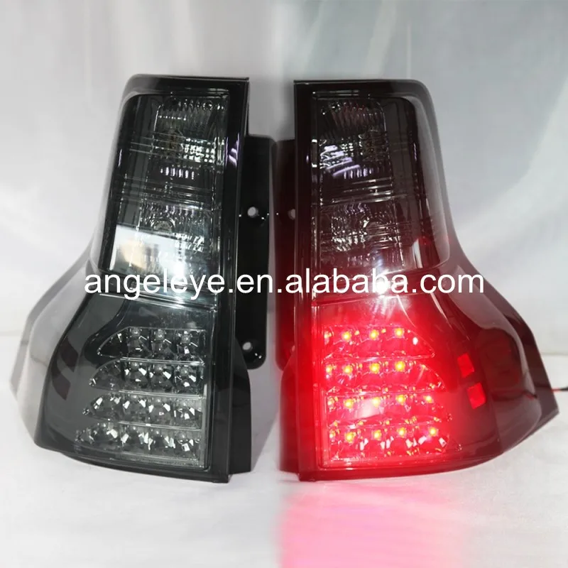 

2009-2015 year FJ Cruiser FJ150 Prado LED Tail Lights Smoke Black Color SN