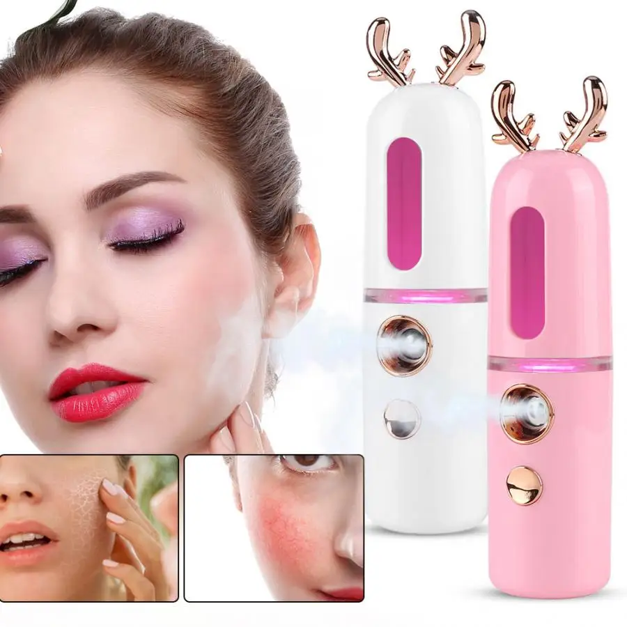 Портативный USB Перезаряжаемый нано мистер увлажнитель охлаждающий туман мини