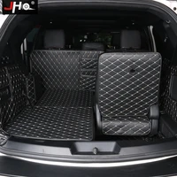 jho 7 seat trunk cargo liner protector carpet cover mat for ford explorer 2011 2019 2015 2016 2017 2018 2013 car accessories