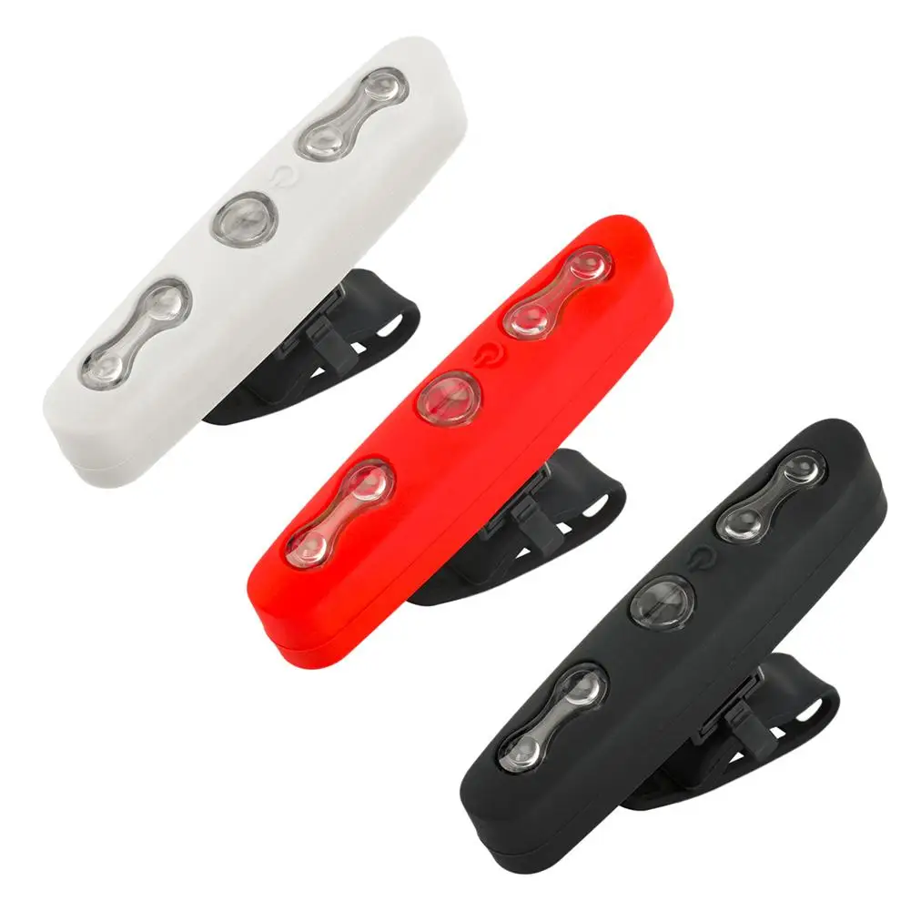 Велосипедный задний фонарь MTB горный велосипед свет силиконовая лампа 5LED Задний