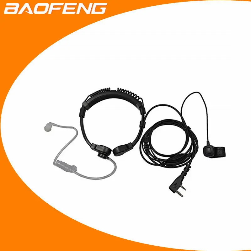 Выдвижной PTT гарнитура с микрофоном для радио Baofeng CB Walkie Talkie UV 5R 8W 5RE B5|Рации| |