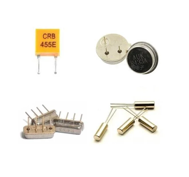 10 шт. пассивный цилиндрический кристаллический генератор 32,768 кГц 2*6/32,768 K/3*8 мм 455 кГц/CRB455E/455K 433 МГц R433A 433M