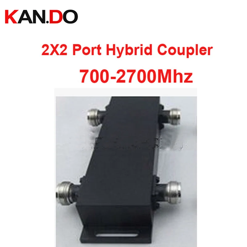 

300W 3dB 700-2700MHz Micro-Stirp Coupler 2X2 Port Hybrid Bridge Signal Coupling Device RF Radio Frequency Sender for Telecom Use