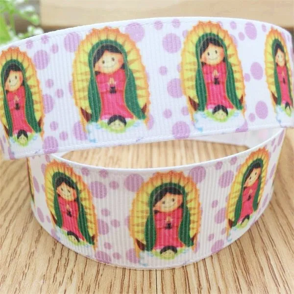 Русская тема персонажи печатные корсажная лента мультфильм лента diy лук подарок обертывание лента 10 ярдов