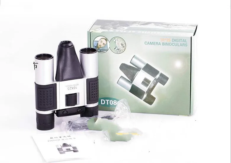 1.3MP CMOS сенсор 10X25 Бинокль цифровая камера 101 м/1000 м USB Телескоп для туризма охоты Фото DVR Видео Запись TF