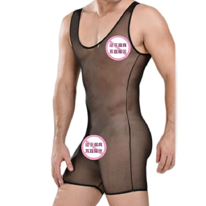 Нижнее белье мужское полупрозрачный|bodysuit sexy men|bodysuit menmale bodysuit |