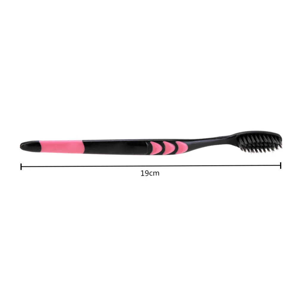 Зубная щетка с бамбуковым углем мягкая нано зубная для ухода за полостью рта|charcoal