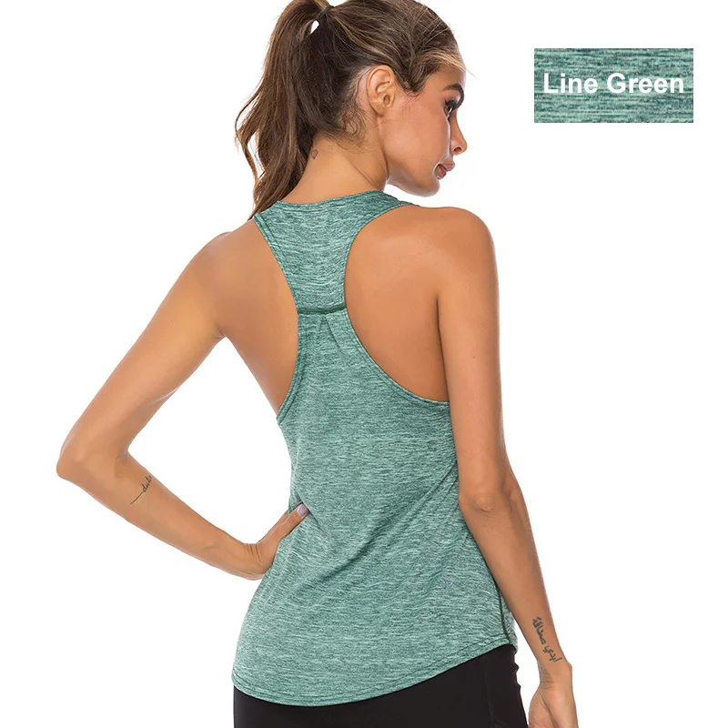 S-XL Sleeveless Yoga Shirts Racerback Yoga Vest Sport Singlet Women Athletic Fitness Sport Tank Tops Gym Running Training Shirt