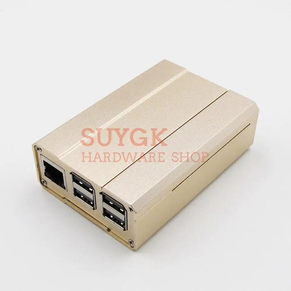 C35 Алюминий металлический корпус для RaspberryPI3 Модель B + плюс RaspberryPI 2B металлическая