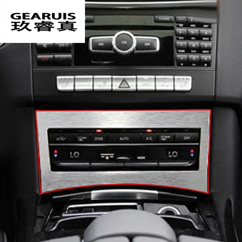Для Mercedes Benz E class W212 внутренняя отделка кондиционера CD кнопка управления панелью