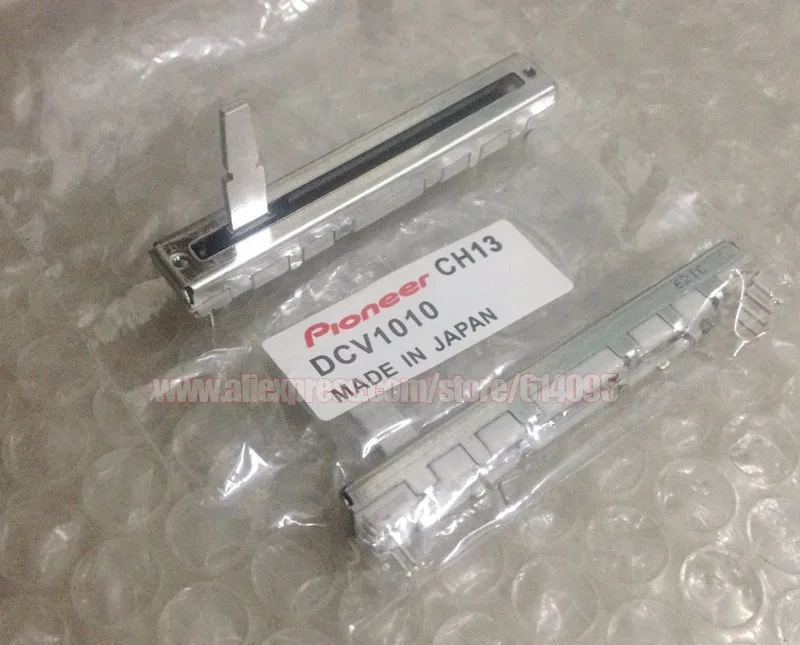 1 шт. потенциометр слайдов с тонкой оправой B10K для новатор, DJM-600 800/B10K потенциометр слайдов потенциометра ALPS DCV1010