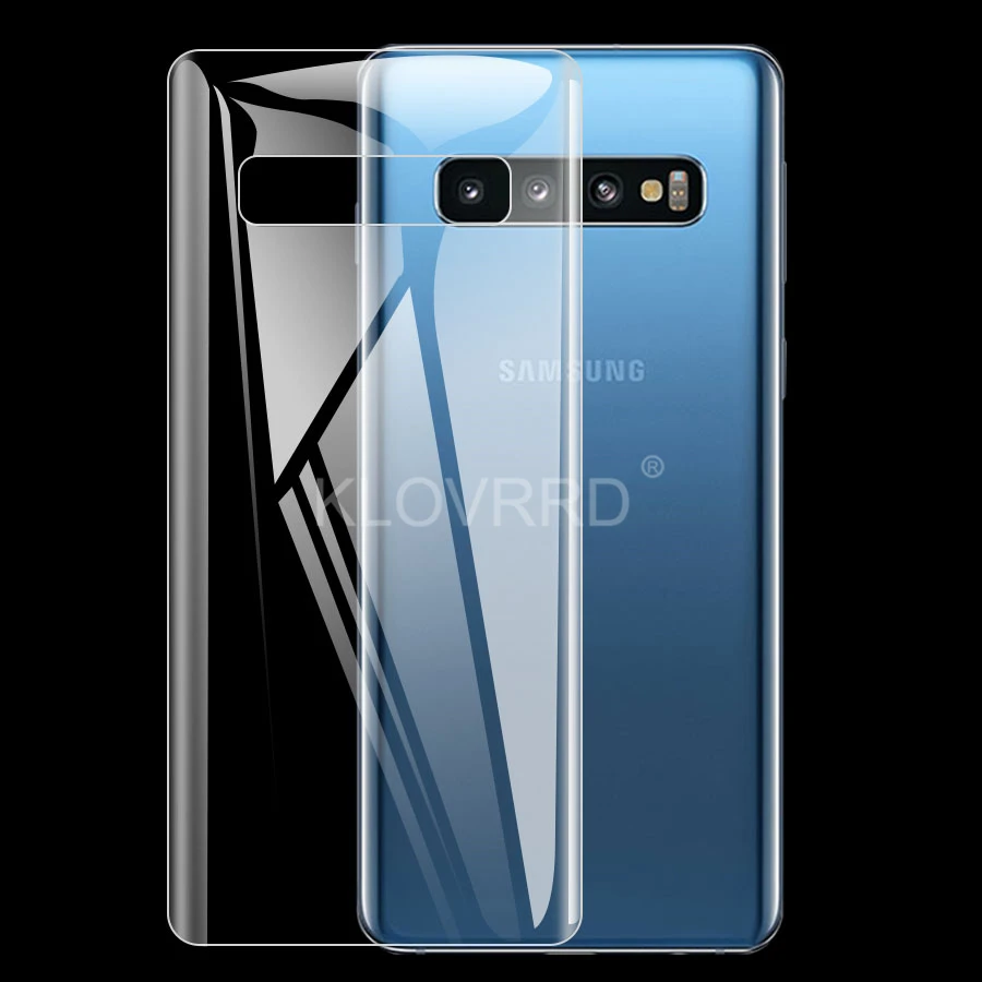 Передняя Задняя пленка для samsung Galaxy S10 S8 S9 S7 Edge Plus S10E Note 8 9 защитная на весь экран