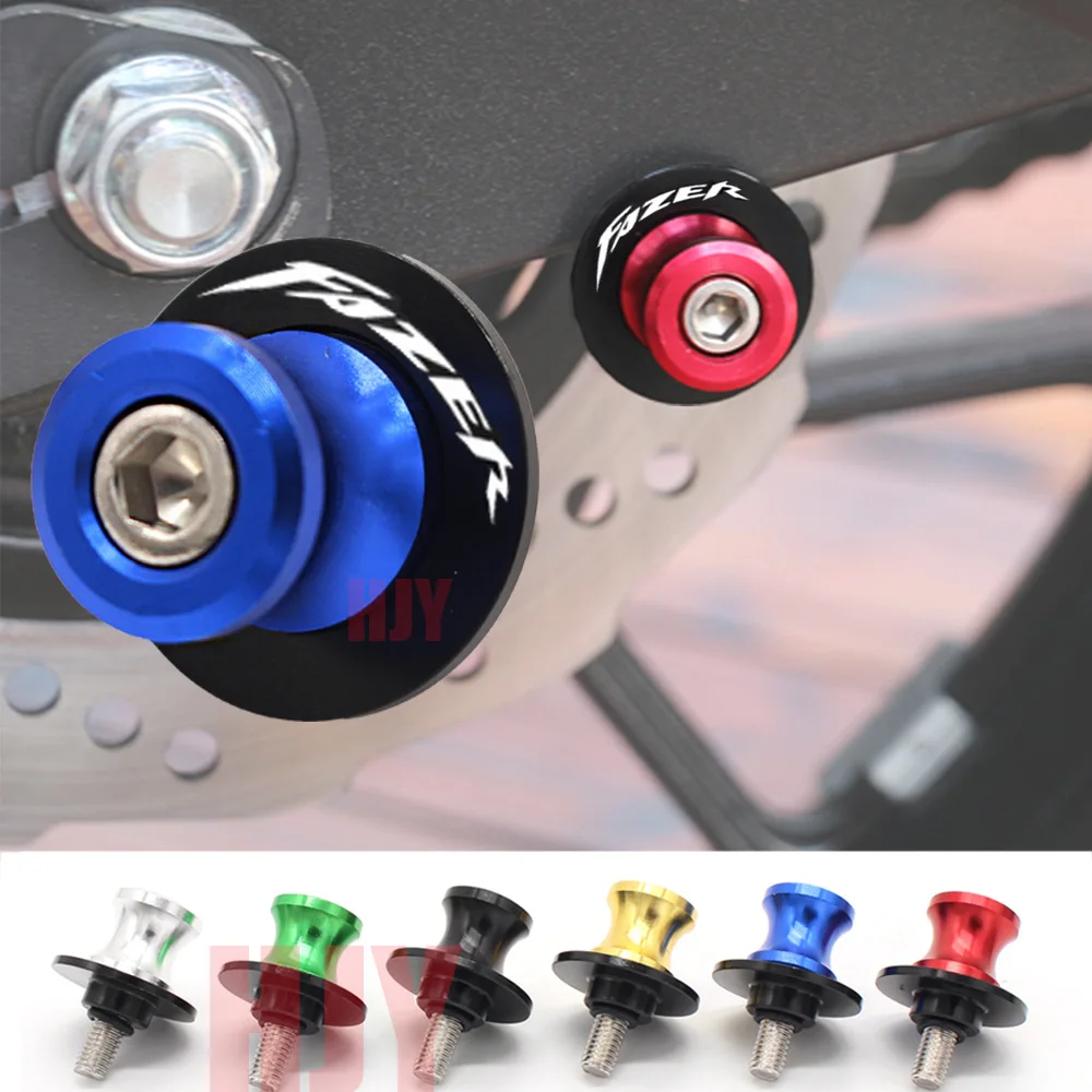 С логотипом (FAZER) для Yamaha FZ1 FAZER 2006 2015 FZ6 2004 2010 мотоциклетные CNC алюминиевые катушки с