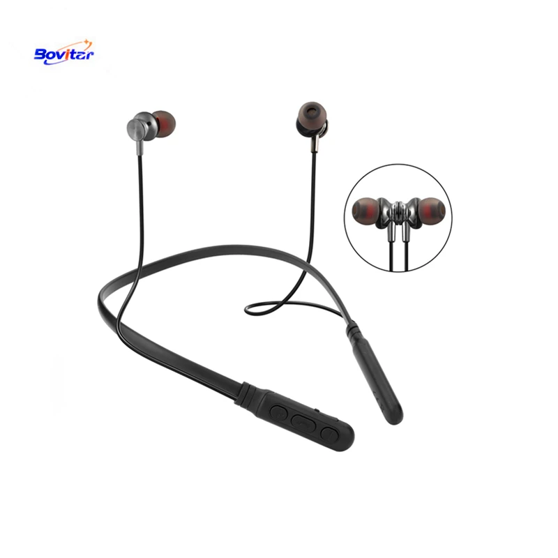 Bovitar M9 Bluetooth наушники беспроводные для бега спортивные бас звук iphone Xiaomi