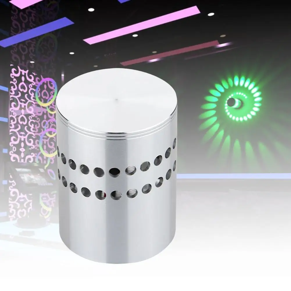 3 Вт спиральное светодиодное настенное бра потолочные светильники для спальни