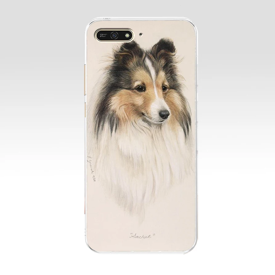 165AQ sheltie Мягкий Силиконовый ТПУ чехол для huawei Honor 7a pro 7x play 5 45 7 дюймов Чехол |