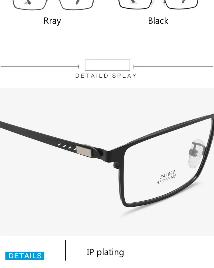 Titanium Glasses Frame Men Eyeglasses Frames Prescription Optics Glasses Frame