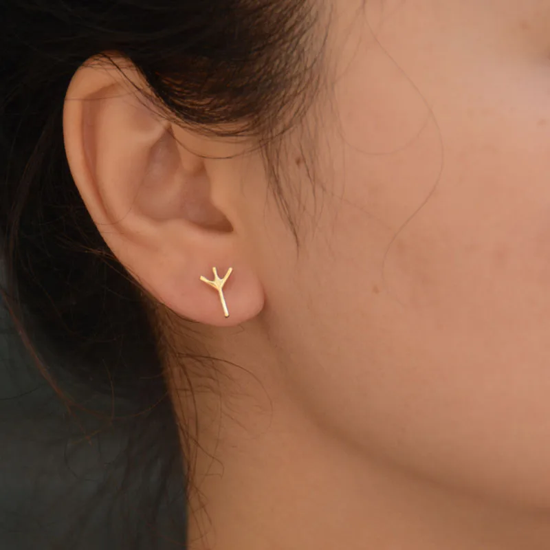 1pc Viking Rune Stud Earrings Nordic Myth Jewelry Tiny Cute Minimalist For Gift Dropship | Украшения и аксессуары